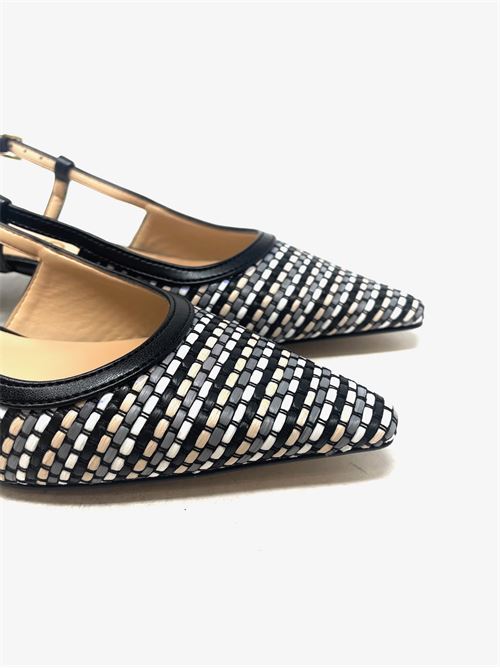 Slingbacks aus Stoff IL LACCIO | 1971005OASIARTENERO/CAPNERO